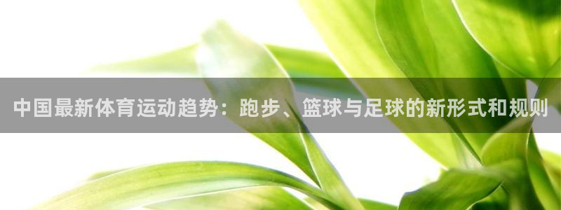 必发官方正版app娱乐40996:中国最新体育运动趋势:跑步