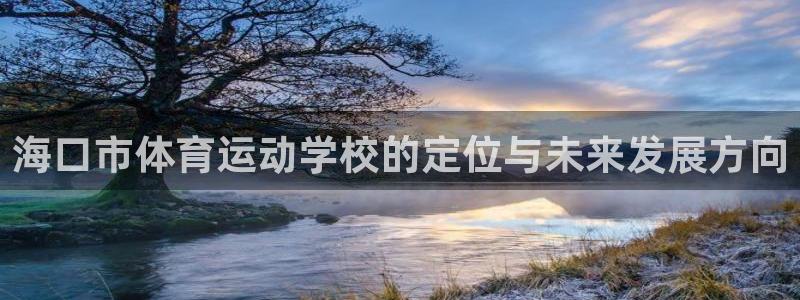 注册必发官方正版app:海口市体育运动学校的定位与未来发展方